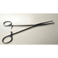 Зажим к/о 1х2зубый зубчатый (Кохера 200 мм) № 3