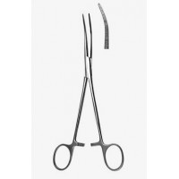 Зажим  к/о зубчатый прямой № 2 (L=200) (Бильрота)