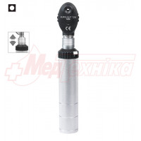 Офтальмоскоп EUROLIGHT E30, 2.5V с "клик" системой крепления головки и одной диафрагмой  