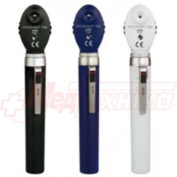 Офтальмоскоп PICCOLIGHT E56, 2.5V с 6 диафрагмами, пластиковый корпус, цвета: красный, черный, синий, зеленый
